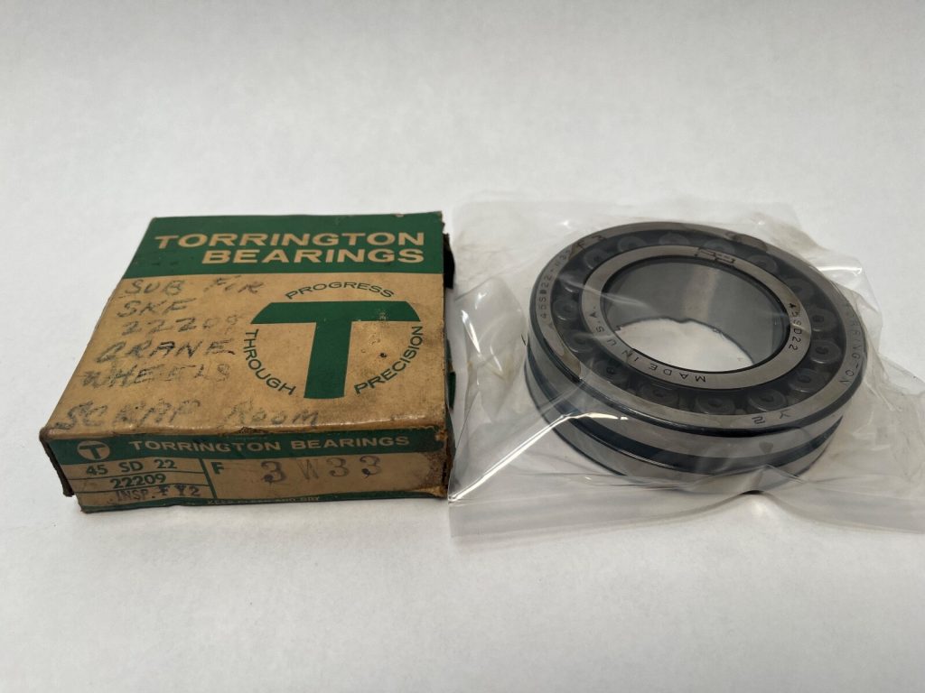Spherical Roller Bearing - Straight Bore, 45 mm ID, 85 mm OD, 23 mm Width, Open, Normal Internal Clearance.