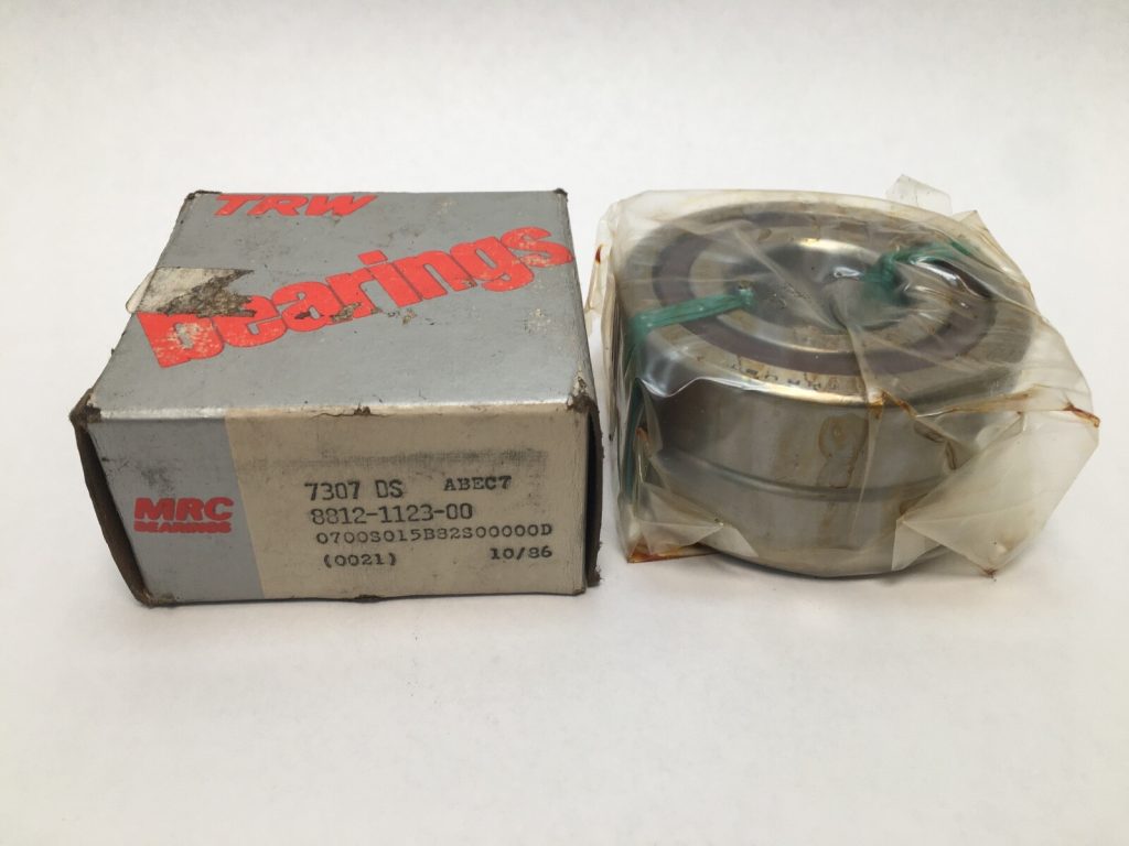Angular Contact Bearing - 35 mm ID, 80 mm OD, 21 mm Width, Open, 29° contact angle.