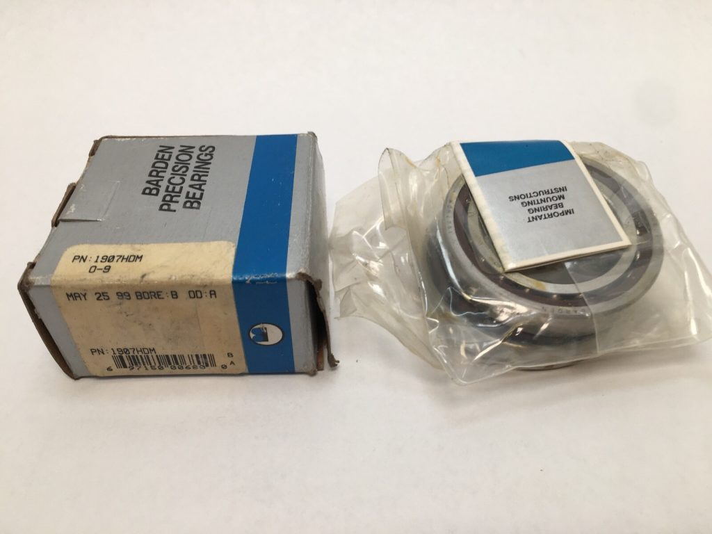 Angular Contact Ball Bearing - 35 mm ID, 55 mm OD, 10 mm Width, Open, 15° Contact Angle, Medium Preload.