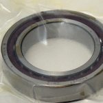 Angular contact bearing – 30 mm ID, 47 mm OD, 9 mm Width, Open, 25°, Light preload.