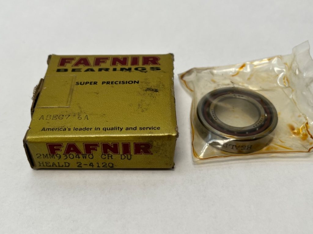 Angular Contact Bearing - 20 mm ID, 37 mm OD, 9 mm Width, Open, 15° Contact Angle