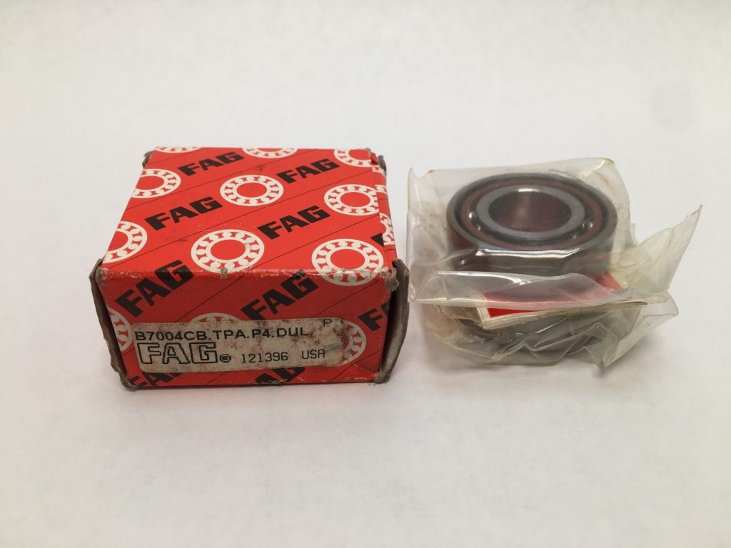 FAG B7004CB.TPA.P4.DUL Bearing 20x42x12 mm B7004CB-TPA-P4-DUL ABEC7 USA Set