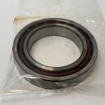 Angular Contact Ball Bearing – Straight Bore, 65 mm ID, 100 mm OD, 18 mm Width, Open, 15° Contact Angle, Light Preload.