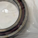 Angular Contact Ball Bearing – Straight Bore, 65 mm ID, 100 mm OD, 18 mm Width, Open, 15° Contact Angle, Light Preload.