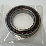 Angular Contact Ball Bearing – Straight Bore, 65 mm ID, 100 mm OD, 18 mm Width, Open, 15° Contact Angle, Light Preload.