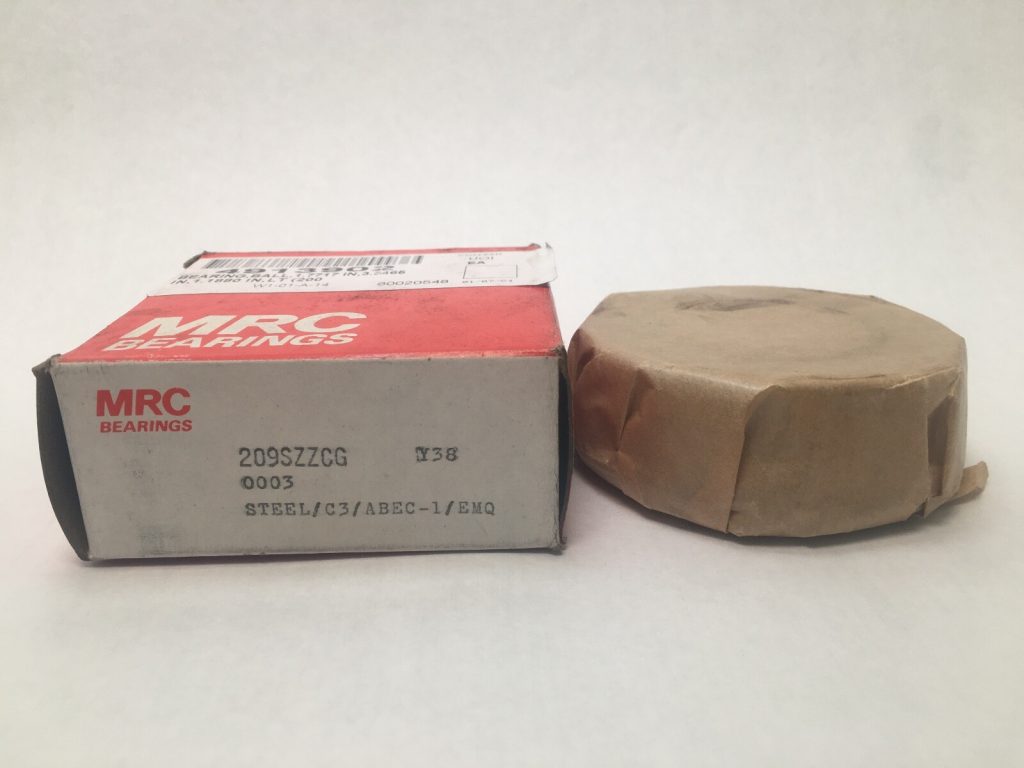 Ball bearing - Straight Bore, 45 mm ID, 85 mm OD, 19 mm Width, Double rubber seal, Without Snap Ring.