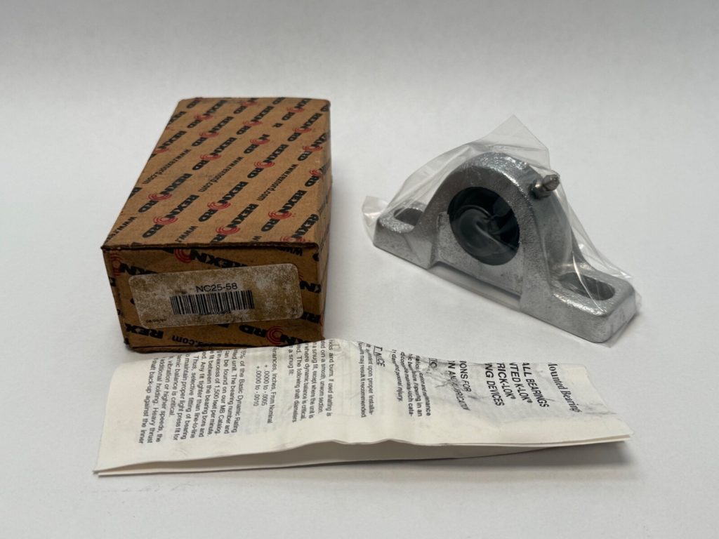 Flange Unit - 0.625 in Bore, Cast Iron Housing, Standard Duty, Non-Expansion