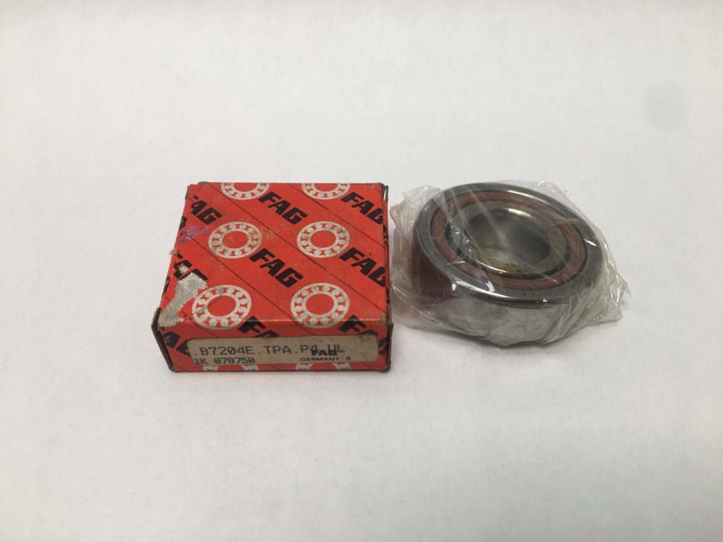 Angular Contact Bearing - 20 mm ID, 47 mm OD, 14 mm Width, Open, 25° Contact Angle