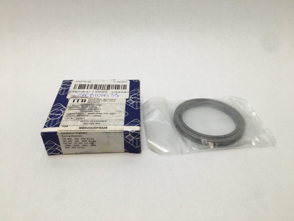 RBC MB545DDFS428 Bearing Sealed 2.0625x2.6250x0.2810" MB545DD FS428 USA