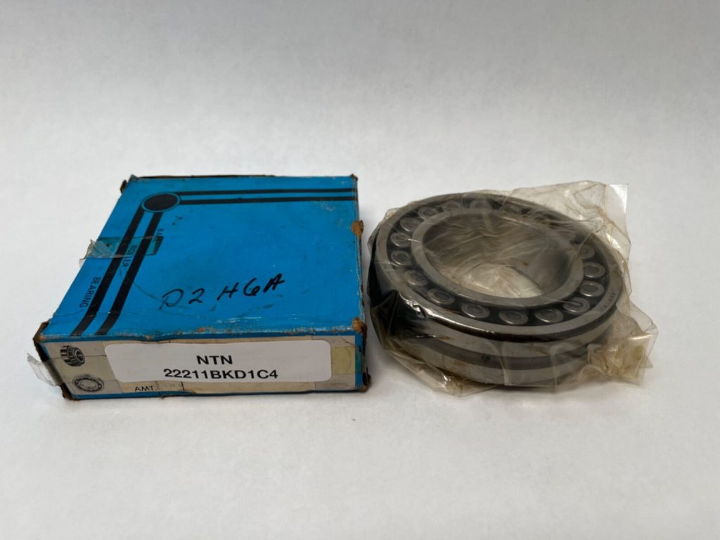 Spherical Roller Bearing - Tapered Bore, 55mm ID, 100mm OD, 25mm Width, Open, C4 Internal Clearance, Lube Groove.
