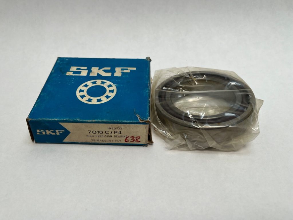 Angular Contact Bearing - 75 mm ID, 115 mm OD, 20 mm Width, Open, 15°.