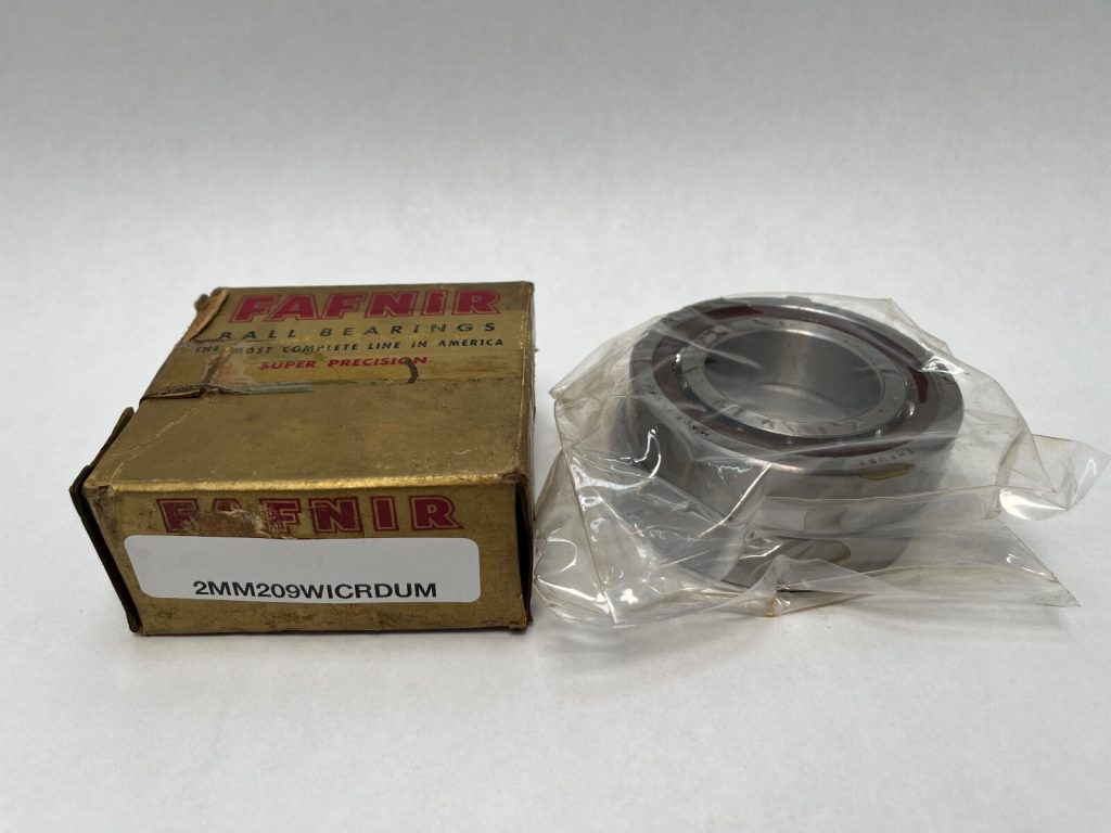 Angular Contact Ball Bearing - Straight Bore, 45 mm ID, 85 mm OD, 19 mm Width, Open, 15° Contact Angle, Without Snap Ring