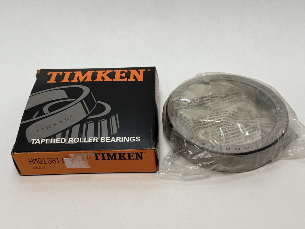 Tapered Roller Bearing Cup - 5.000 in Cup Outer Diameter, 1.0625 in Cup Width, Class 2, Case-Hardened Alloy Steel.