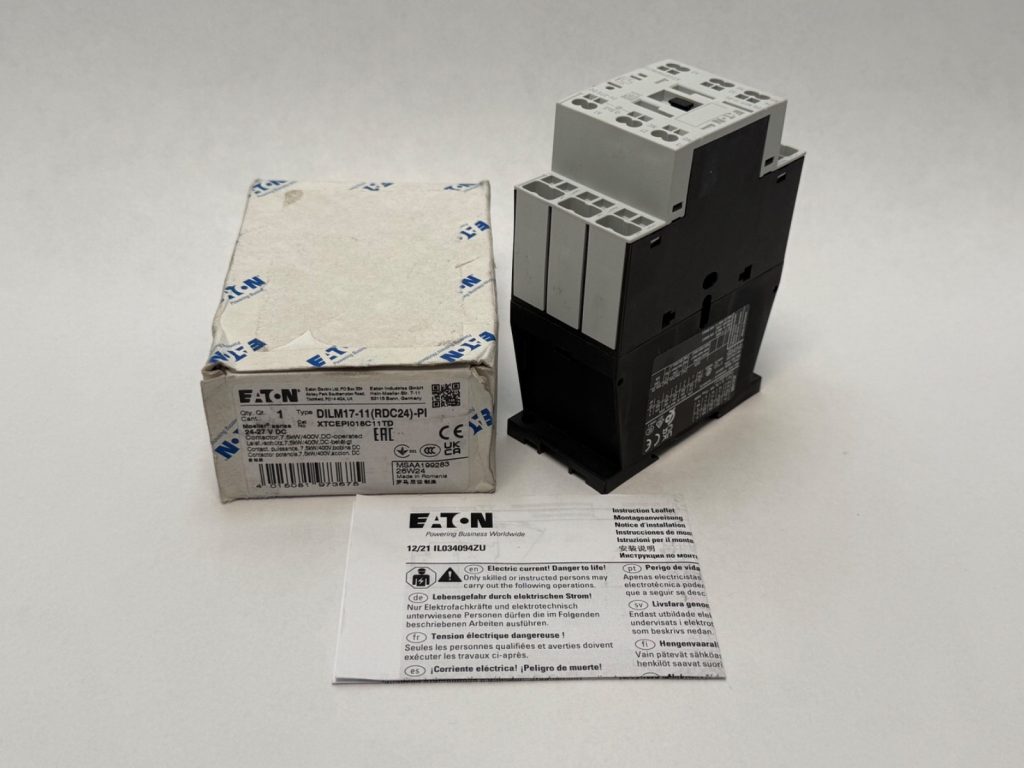 Eaton DILM17-11 Contactor DILM-17-11 XTCEPI018C11 TD