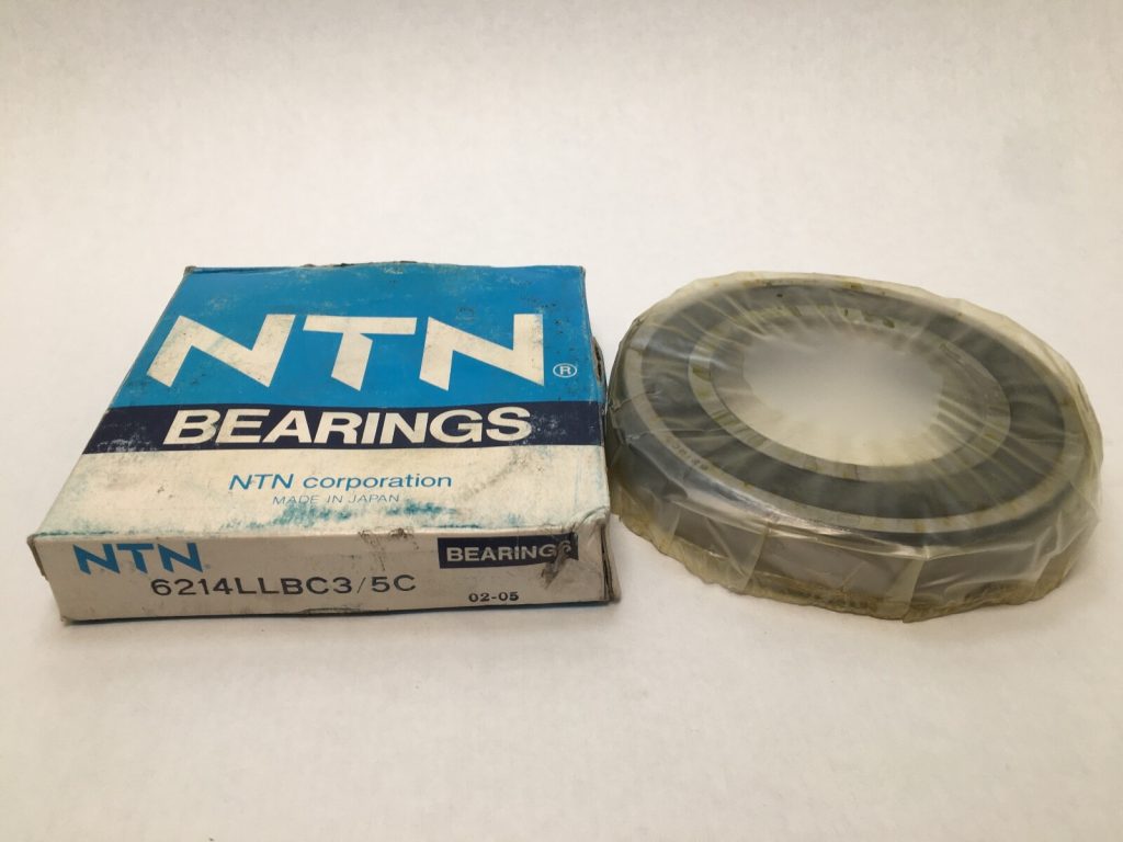 Deep Groove Ball Bearing - Straight Bore, 70 mm ID, 125 mm OD, 24 mm Width, Double Rubber Seal, Without Snap Ring