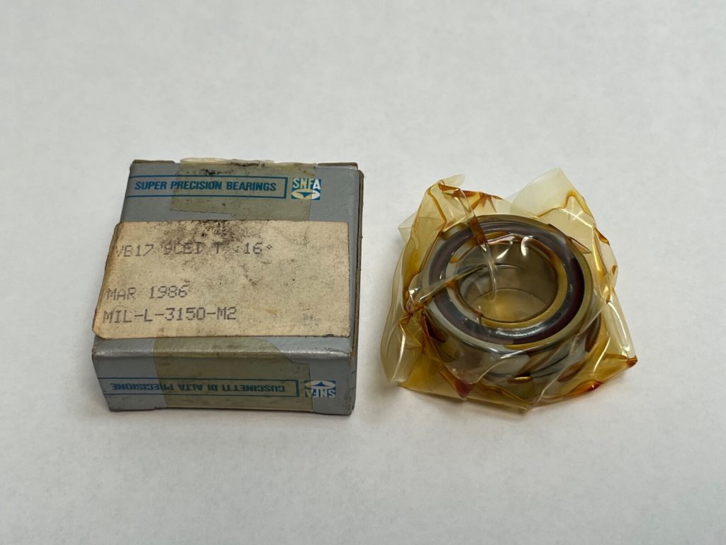Angular Contact Ball Bearing - 17 mm ID, 30 mm OD, 7 mm Width, Open, 15°, Light Preload