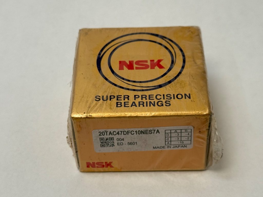 NSK 17TAC47DFC10NES7A Angular Bearing 17TAC47-DFC10NES7A 17mm ID 47mm OD