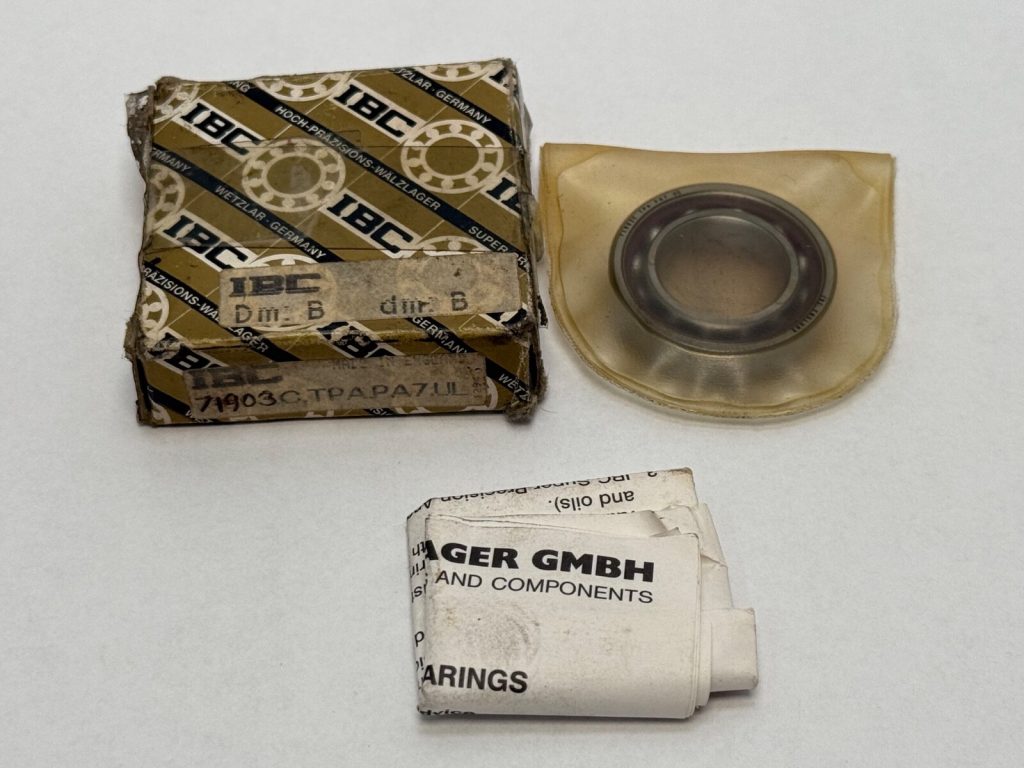 IBC 71908CTPAPA7UL Bearing 7903-C 71908-C-TPA-PA7-UL 17x30x7 mm ABEC7