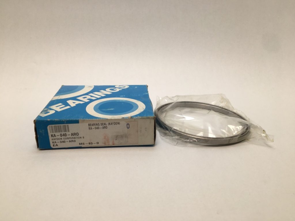 KAYDON KA-040-ARO Slim Section Angular Bearing 4x4-1/2x1/4" KA040ARO Brass Cage