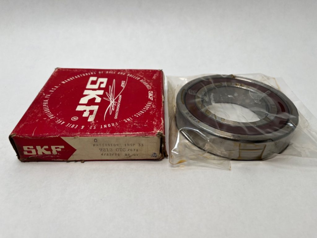 Angular Contact Ball Bearing - Straight Bore, 60 mm ID, 110 mm OD, 22 mm Width, Open, 15° Contact Angle.
