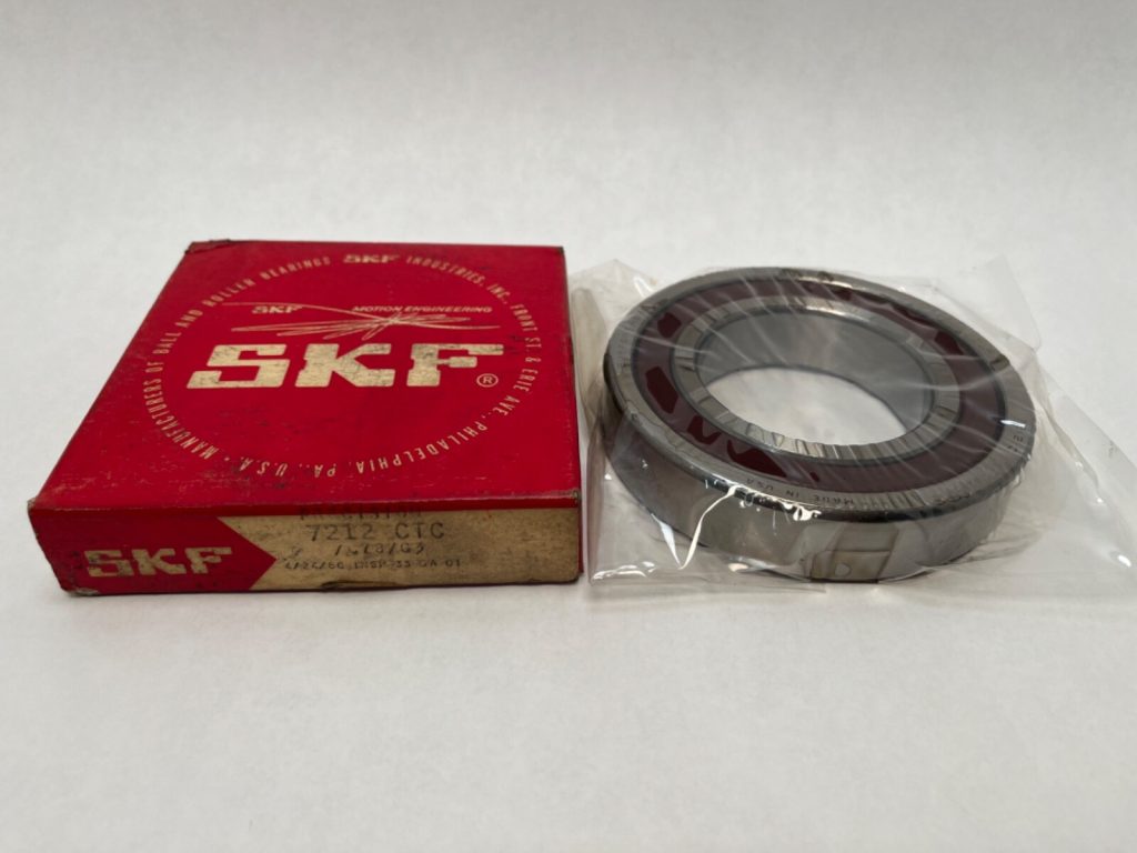 Angular Contact Ball Bearing - 60 mm ID, 110 mm OD, 22 mm Width, Open, 15°.