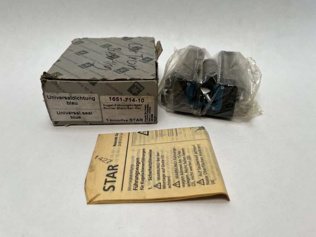 STAR 1651-714-10 Linear Bearing Block 165171410 Germany
