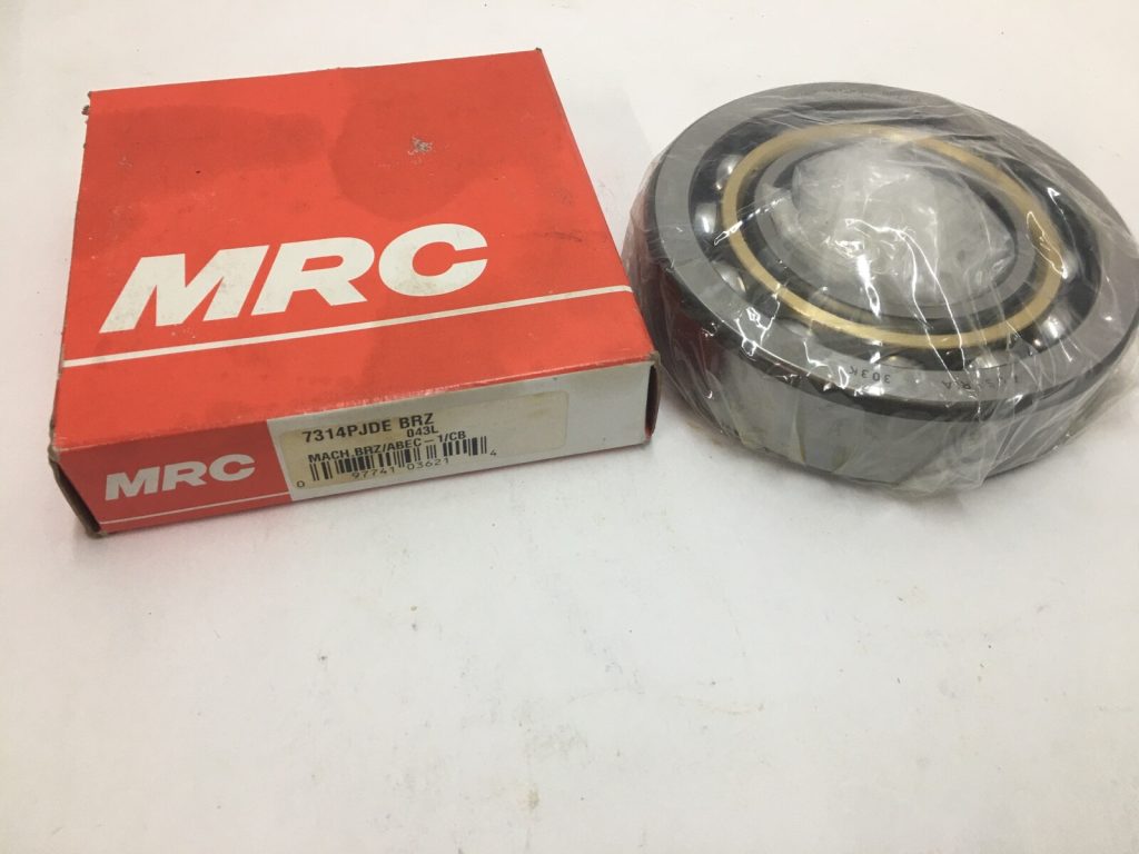 Angular Contact Ball Bearing - Straight Bore, 70 mm ID, 150 mm OD, 35 mm Width, Open, 40° Contact Angle.