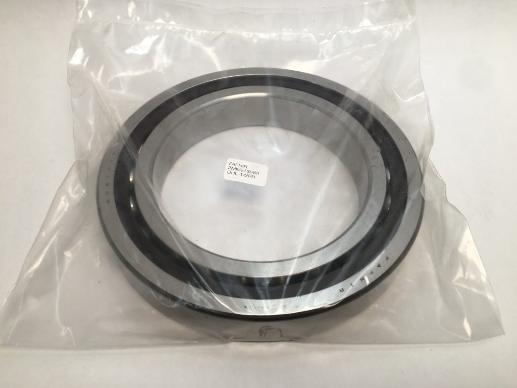 Angular Contact Bearing - 150 mm ID, 225 mm OD, 35 mm Width, Open, 15°, Light preload.