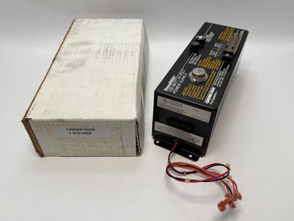 Chemetron 7-010-0502 Power Supply/Charger 4 Amp 70100502