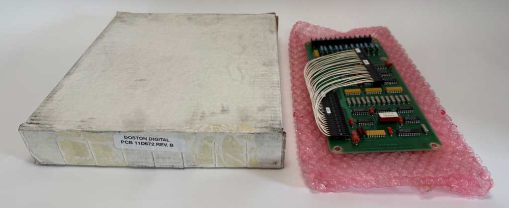 Boston-Digital PCB-11D672 Auxiliary Input Board PCB 11D672 Revision B 13C252