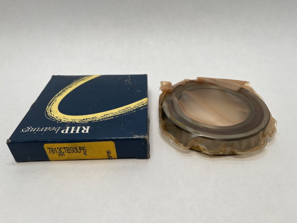 Angular Contact Ball Bearing - 65 mm ID, 100 mm OD, 18 mm Width, Open, 15°.