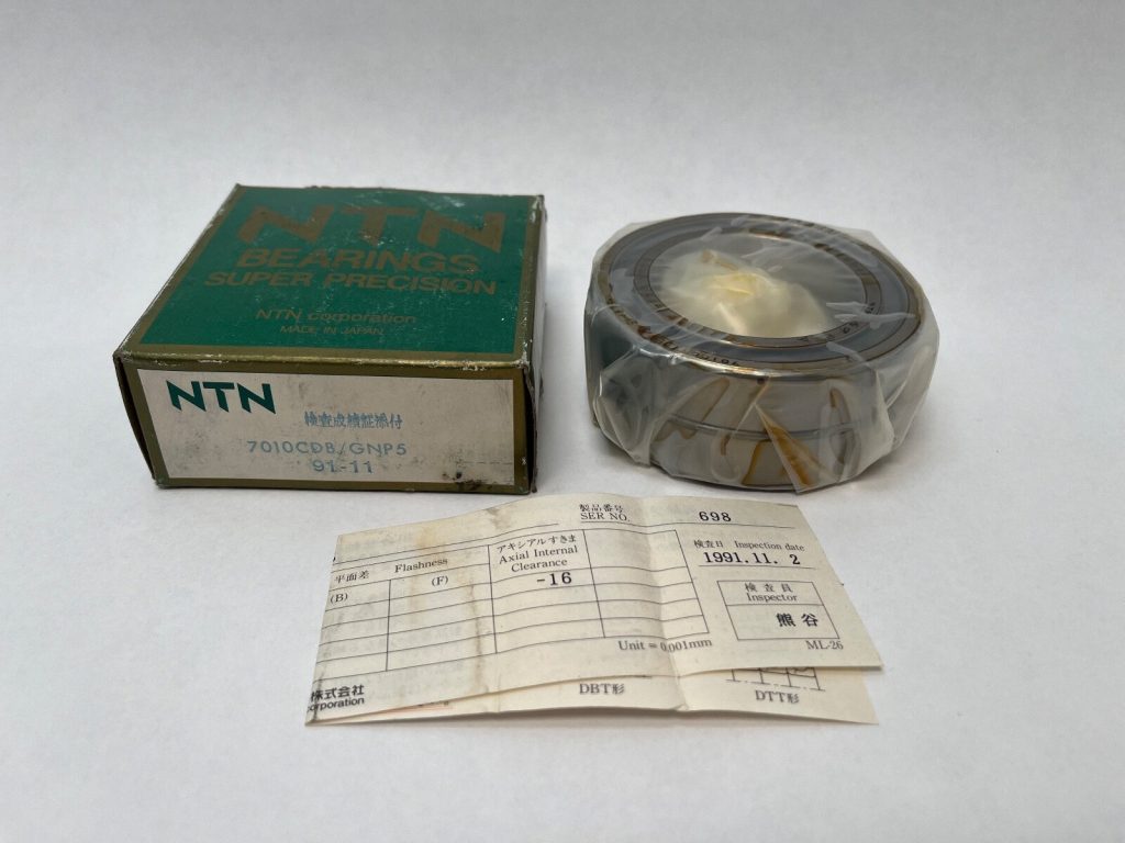 Angular Contact Ball Bearing - 50 mm ID, 80 mm OD, 16 mm Width, Open, 15°