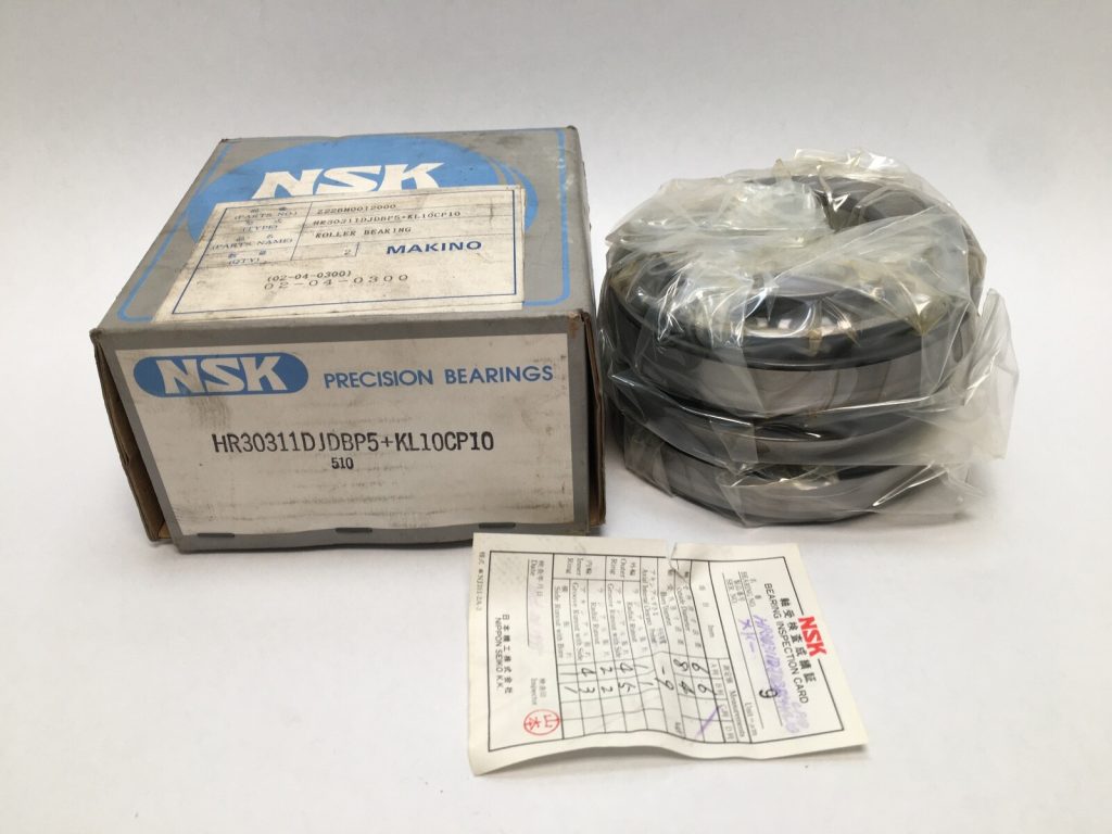 NSK HR30311DJDBP5 Taper Bearing Cone&Cup 55mm ID 120mm OD HR-30311-DJDB-P5 Japan