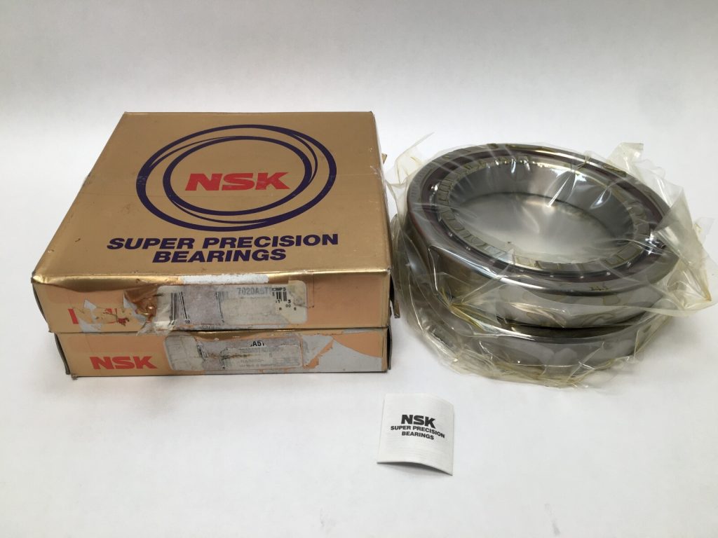 NSK 7020A5TRDUMP3 Bearing 100x150x24 mm 7020A5TRDUMP3 ABEC5 England 2 pcs