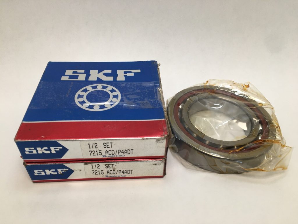 Angular Contact Ball Bearing - 75 mm ID, 130 mm OD, 25 mm Width, Open, 25 ° Contact Angle.