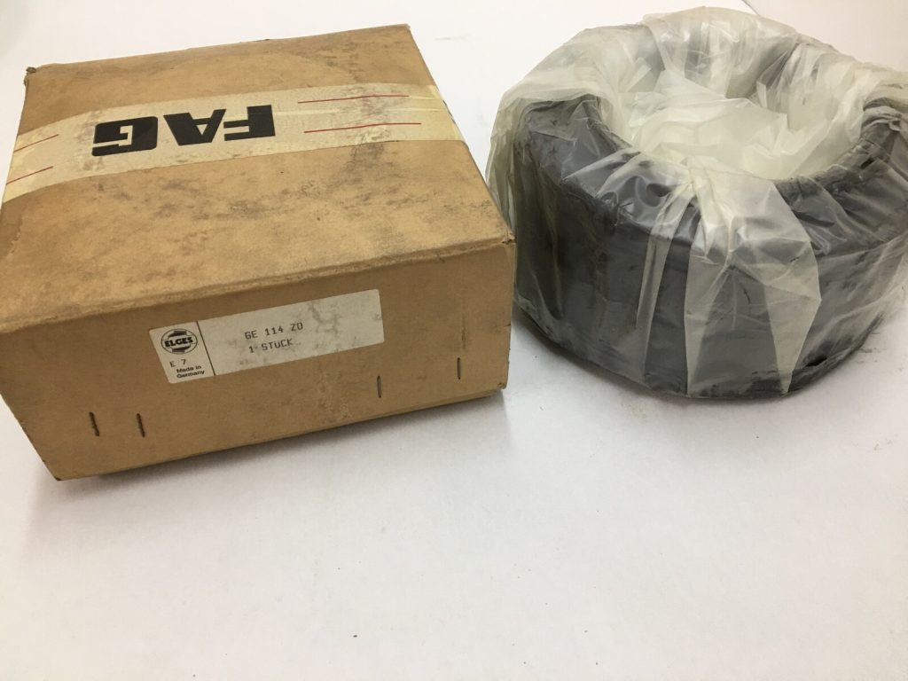FAG GE-114ZO Spherical Plain Bearing 4-1/2x7x3-3/8" - 3-15/16" GE114ZO Germany