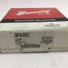 4-Bolt Flange Unit - 0.75 in Bore, 4 bolt, Stainless Steel, Standard Duty, Fixed