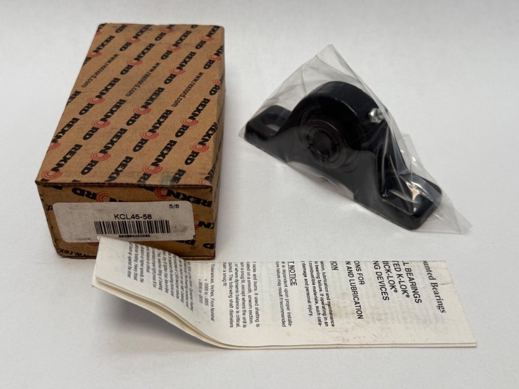 Rexnord KCL45-58 Flange Mount Bearing KCL45-5/8 P2B-SC-010 5/8" ID