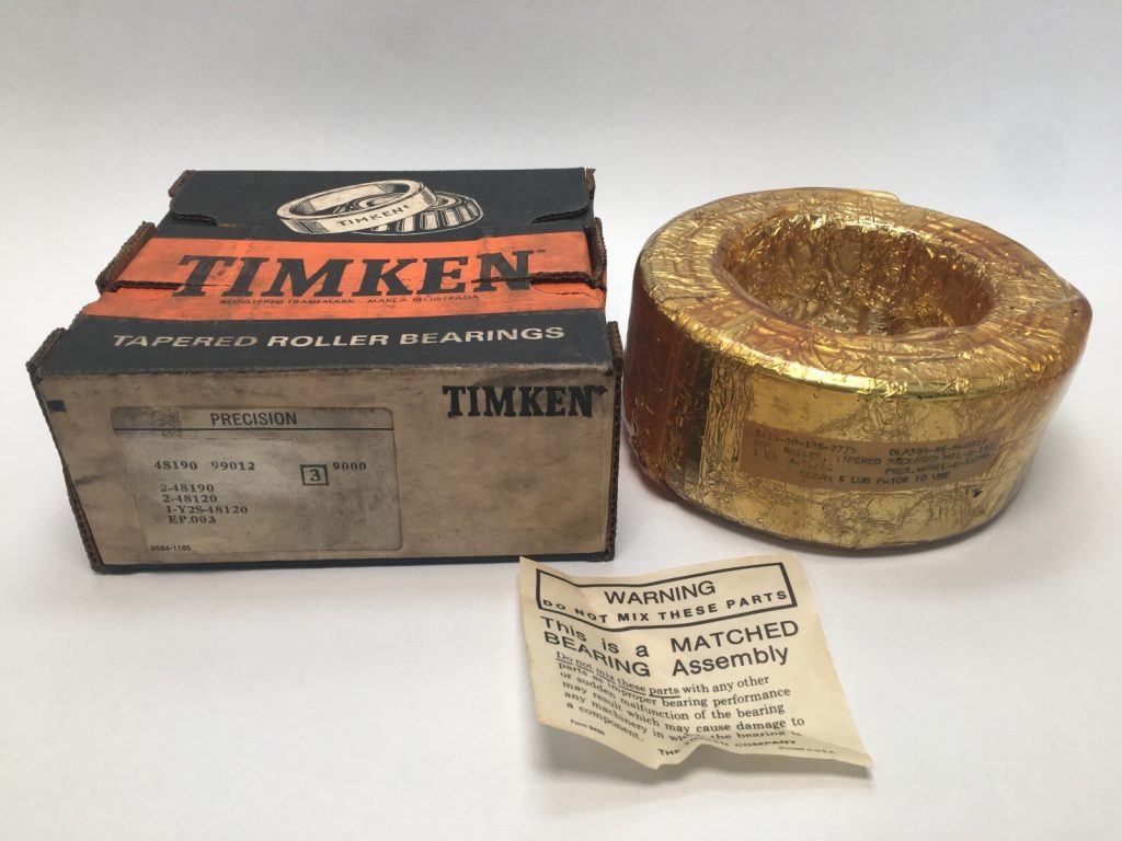 Tapered Roller Bearing - 4.2500 in Bore, 6-3/8 in Cup Outer Diameter, 1.3750 in Cone Width, class 2, Case-Hardened Steel.