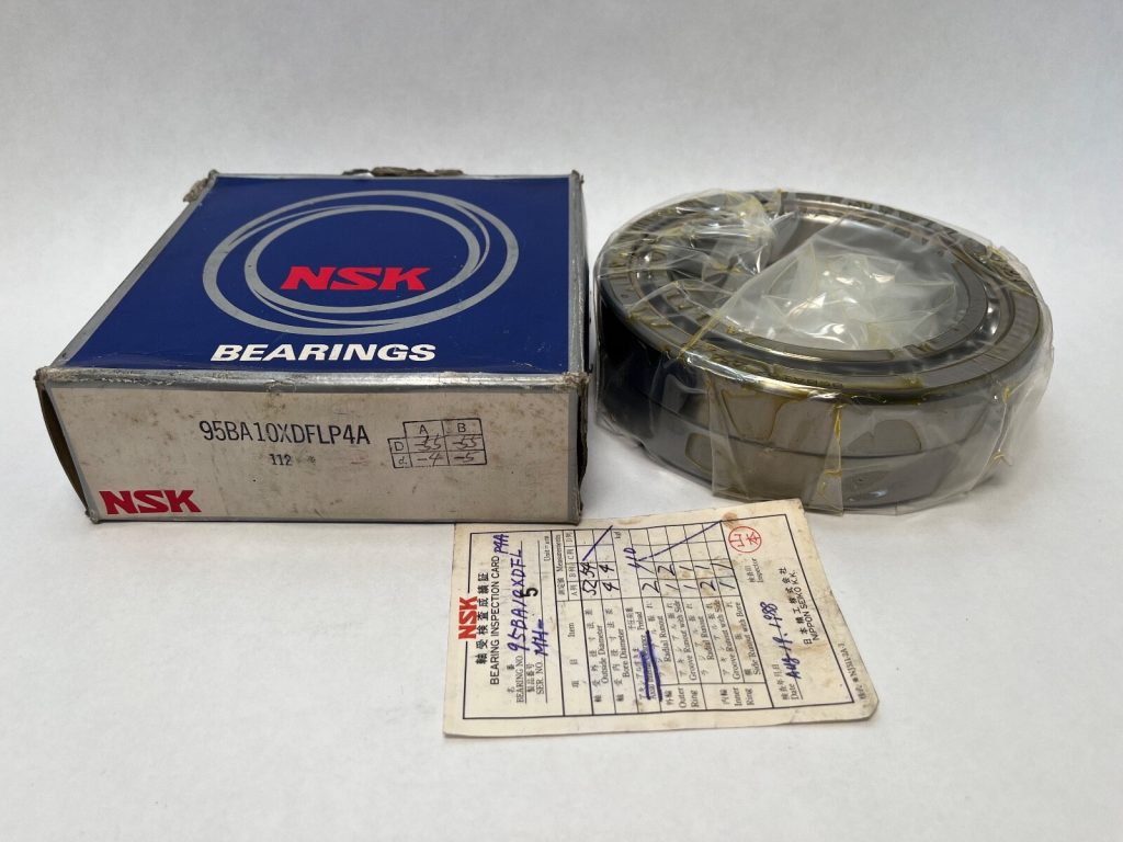 NSK 95BA10XDELP4A Angular Bearing 95x145x22.5mm 95BA10X-DEL-P4A ABEC7 Japan 2pcs