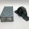 Pillow Block Bearing - 1.1875 in Bore, 2 bolt, Cast Iron, Standard, Non-Expanding.