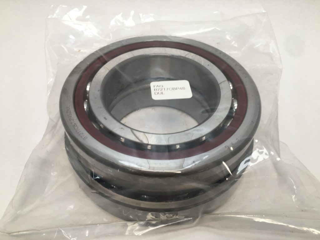 Angular Contact Ball Bearing - Straight Bore, 85 mm ID, 150 mm OD, 28 mm Width, Open, 15° Contact Angle, Normal Internal clearance.
