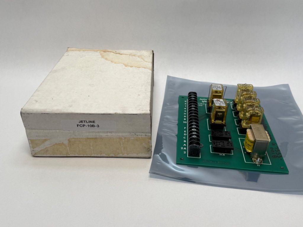 Jetline FCP-10B-3 Circuit Board PC Assy 2092 94V-0 Alphanetics
