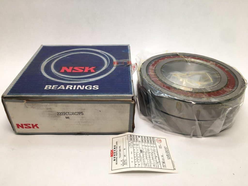 Angular Contact Bearing - 110 mm ID, 200 mm OD, 38 mm Width, Open, 15° Contact Angle