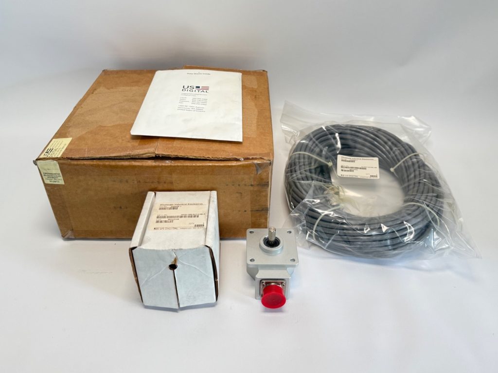 US-Digital HD25-1000-N-S-H-NE-S Incremental Encoder w/ Cable CA-RC7-SH-NC-100