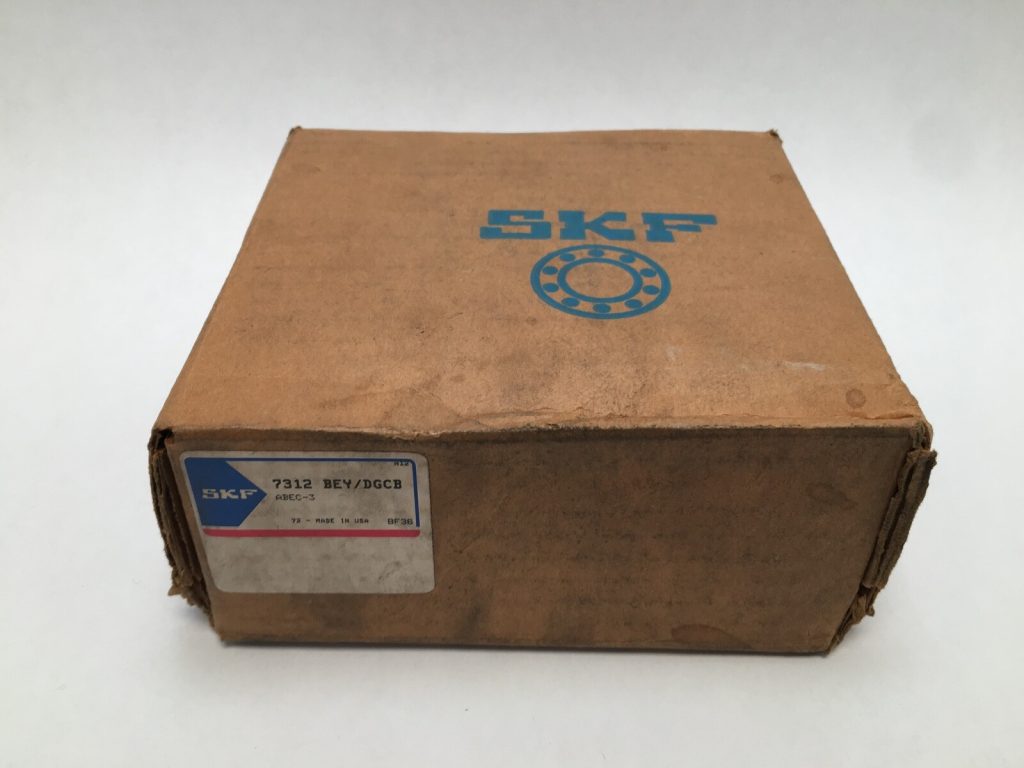 Angular Contact Ball Bearing - 60 mm ID, 130 mm OD, 31 mm Width, Open, 40°.