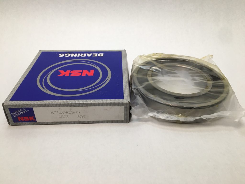 Deep Groove Ball Bearing - Straight Bore, 70 mm ID, 125 mm OD, 24 mm Width, Double Rubber Seal, Without Snap Ring