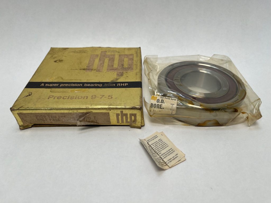 Angular Contact Ball Bearing - Straight Bore, 45 mm ID, 100 mm OD, 25 mm Width, Open, 25° Contact Angle, Light Preload.