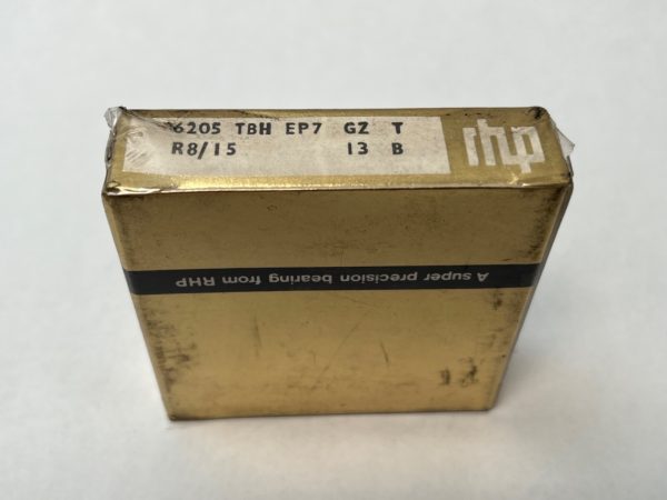 Deep Groove Ball Bearing – Straight Bore, 25 mm ID, 52 mm OD, 15 mm Width, Open, Without Snap Ring.