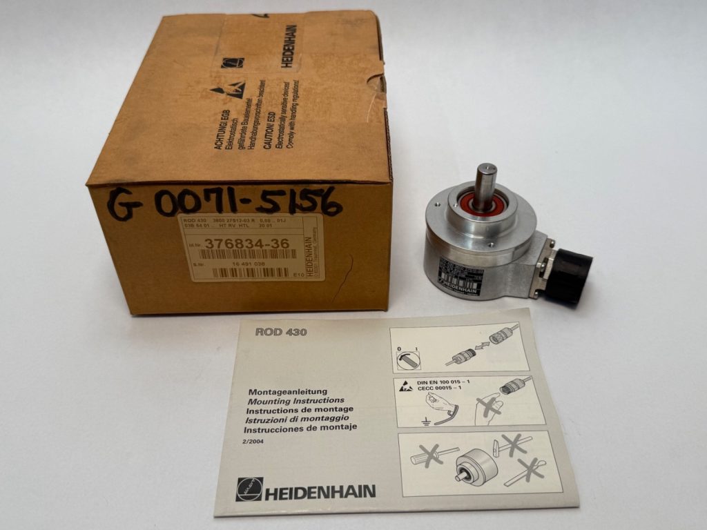 Heidenhain ROD-430-3600-27S12-03 Rotary Encoder 376-834-36